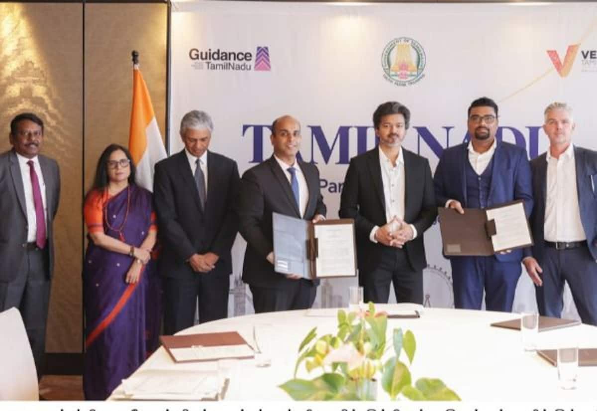 லண்டனில் முதல்வர் விஜய் முன்னிலையில் தமிழகத்திற்கு ரூ.12,000 கோடி முதலீட்டு ஒப்பந்தங்கள்