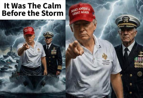 Trump’s ‘Calm Before the Storm’ post fuels Iran strike speculation