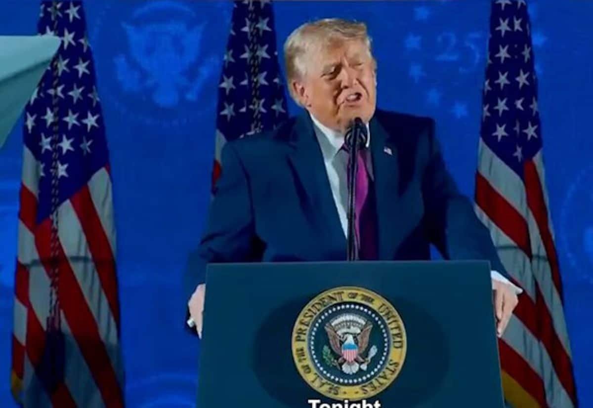 Trump’s political remarks at US Independence event spark row