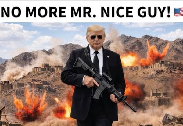 Trump warns Iran: 'I won’t be nice anymore' in gun photo post