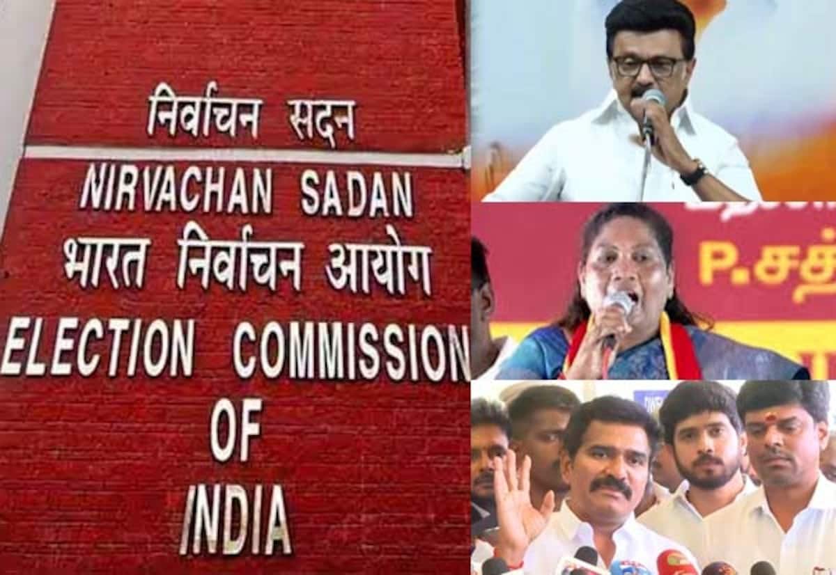 தாராபுரம் தவெக வேட்பாளர் குறித்து கேலி: ஸ்டாலின் மீது தேர்தல் கமிஷனில் புகார்