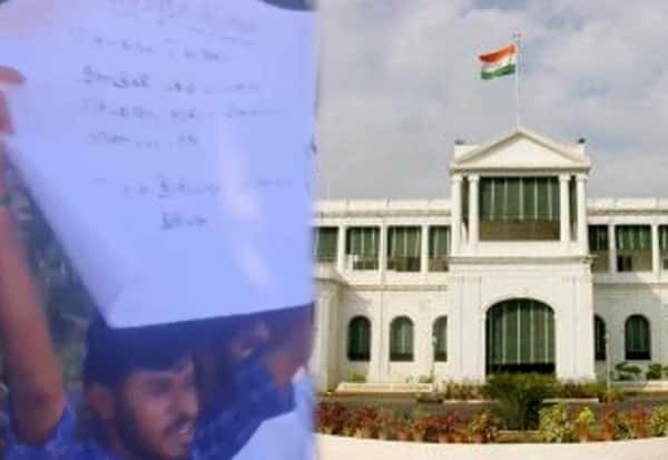 TVKV cadres protest at Governor’s House, demand oath for Vijay