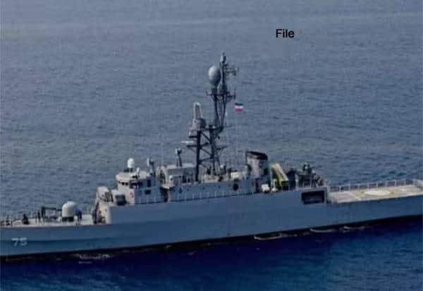 US submarine sinks Iranian warship near Sri Lanka; 87 dead, 61 missing