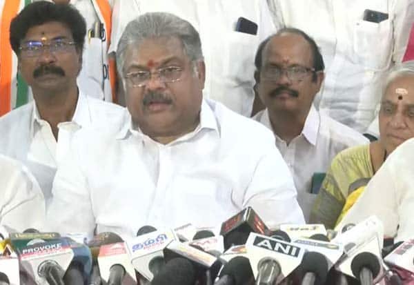 GK Vasan announces Thamaga candidates for 5 AIADMK alliance seats