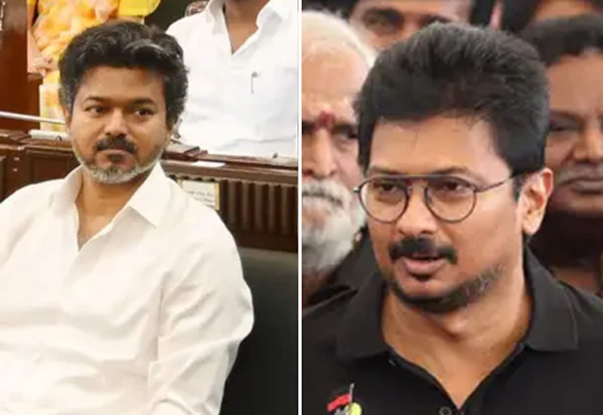 சட்டசபையில் உதயநிதியை நோக்காமல் இருந்த முதல்வர் விஜய்