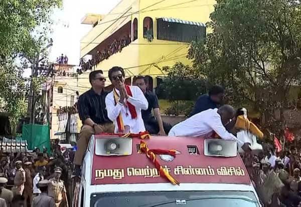 சென்னையில் தவெக தலைவர் விஜய் ரோடு ஷோ; தி.நகரில் பேச்சு இல்லை