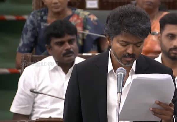 Not horse-trading, but horse-speed governance: Vijay in Assembly