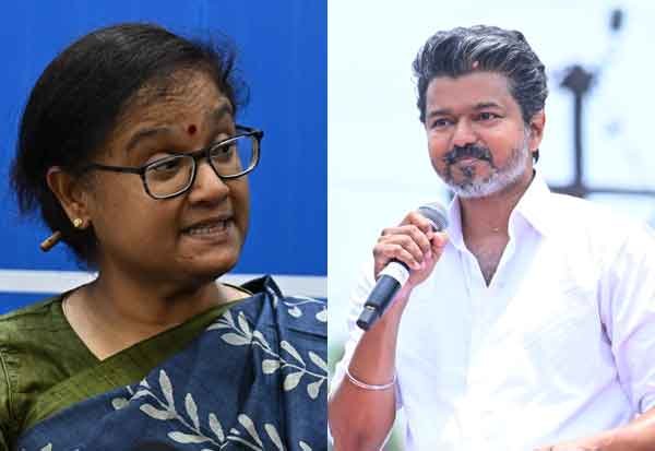 Vijay urges tighter road patrols, women police at booths in poll letter