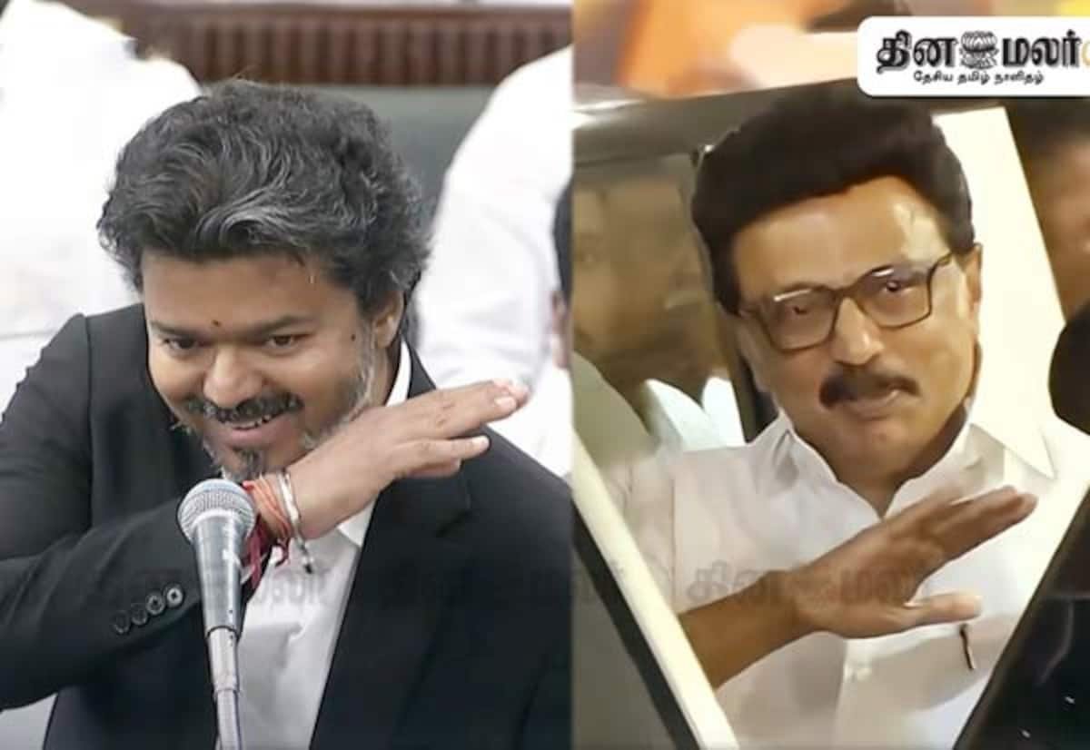 CM Vijay repeats Stalin’s ‘finishing’ gesture in Assembly reply