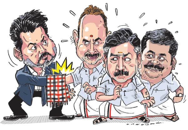 Vijay firm on 5 minister posts for Velumani faction, sources say