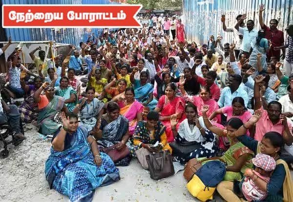 Village assistants’ sit-in at Chennai’s Ezhilagam enters 27th day